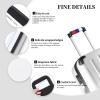 2 Packs Russian Flag Luggage Handle Wraps for Suitcase Comfort Soft Luggage Handle Covers for Travel view 3