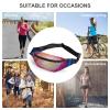 Fanny Pack for Men Women Colorful Galaxy Waist Pack Small Belt Bag with Adjustable Strap Waterproof Sling Bag Fashion Crossbody Bag Bum Bag for Travel Hiking Running view 3