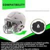 2 Pack Thumb Screws Compatible with Riddell SpeedFlex Helmet, Replacement for R60115 060115 Parts, 6-32 UNC Thread, Cam-Loc Chin Strap Locking System, for Adult Youth Precision Diamond Icon SF-2BD view 3