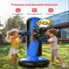 QPAU Punching Bag for Kids, 66 Inch Stable Inflatable Boxing Bag with Boxing Gloves, Stand Kids Punching Bag Toy for Boys & Girls Age 5-12, Boxing Set for Practicing Karate, Taekwondo, MMA (Blue) view 2