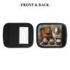 2 Packs Guinea Pigs and Cupcakes Luggage Handle Wraps for Suitcase Comfort Soft Luggage Handle Covers for Travel view 4