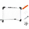 KiBiGOAL Mini Toddler Soccer Goal Set, White Foldable Goal for Kids, Kids Goals for The Backyard + Indoor + Outdoor Soccer Toy(23.62in * 17.72in Toddler Goals + 5.11in Ball) view 1