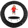 byepica 36 Round Trampoline Spring Cover, Waterproof Black Edge Protector, 600D Oxford Cloth for Small Trampoline, Home Playground
