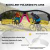 BangLong Polarized Sunglasses for Men & Women, 5 Interchangeable Lenses with UV 400 Protection Lightweight Sports Sun Glasses for Cycling Running Biking Fishing, Pink view 3
