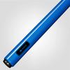 RHINO LUMINAX Pool Cue - Ocean Blue - Wrapless- 3/8-8 Joint - Carbon Fiber Shaft, 12.5mm Tip Diameter, Pro Taper Design, Composite Cue Butt view 4