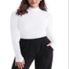 Zengjo Long Sleeve Running Shirts Women Thermal(White,S) view 1