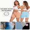 ALLBASE Womens Boxer Briefs Soft Modal High Waisted Boy Shorts Underwear for Women Anti Chafing Undershorts Multicolor 3X-Large Pack of 4 view 2
