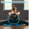 Syhood 6 Pcs Pilates Ring 11.81 Inch Pilates Circle Yoga Ring Magic Lightweight Flexible Workout Equipment for Fitness Physical Therapy Resistance Exercise Arms Legs(Green) view 4
