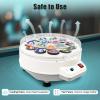 Deroanke Pool Ball Cleaner Machine, 110V 180W Billiard Ball Cleaner with Removable Tray, Automatic Pool Ball Polisher for Private Billiard Rooms, Manufacturers (16 Balls, 1000RPM) view 4