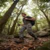 AKCARGO Cargo Pants for Men Casual Outdoor Relaxed Fit Camo Work Pants with 8 Pockets No Belt Water Spray Camo 40 view 2
