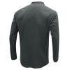 Men's Casual Front Placket Basic Long Sleeve Lightweight Henley Shirt Fashion Muscle Workout Athletic Tee Tops (Large,Grey) view 2