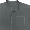 Men's Casual Front Placket Basic Long Sleeve Lightweight Henley Shirt Fashion Muscle Workout Athletic Tee Tops (Large,Grey) view 4