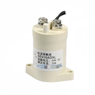 1PC High Voltage 24V 30A DC Contactor Power Relay SEV30ADXL Coil for Charging Piles Electric Car etc