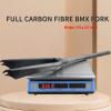 HWEVDHJ BMX Fork 14/16/18/20/22 Inch Carbon Fiber Folding Bike Rigid Fork C-Brake 28.6mm 1-1/8" Straight Tube Bikes Front Fork QR 100 Mm(Matte Black,16"-74mm) view 4