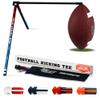 Trailblaze True Strike Pro Football Kicking Tee - Ultimate Football Tee Compatible with All Ball Sizes, Bonus Goal Kicking Tracker, Field Goal Football Holder (Red, White & Blue Stars) view 1