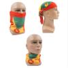3 Grenada Flag Bandanas, Multifunctional Neck Gaiter Balaclava Face Mask, Soft Sun Protection Moisture Absorbent and Quick Drying, Grenada Tourist Bandana for Riding Hiking Fishing Camping view 3