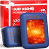 AI Hand Warmers Rechargeable, Reusable Portable Electric Hand Warmer, Fast Intelligent Heating in 1 Second, Gifts for Christmas, Outdoor, Golf, Hunting, Camping Accessories Blue 2Pack view 1