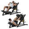 2 in 1 Leg Press Hack Squat Machine for Home Gym, Adjustable Leg Press Machine with Linear Bearing, Hack Squat Machine for Full Lower Body Workout with Weight Storage Posts, Black, 1Pcs view 1
