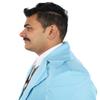 BC GOODS BY Men's Premium Human Hair Mustache Enhance Your Cosplay Look, Black view 4