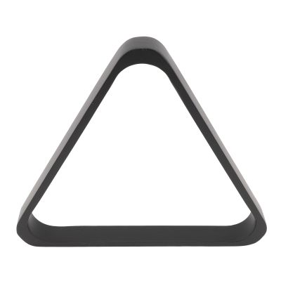 Keenso Pool Table Balls Rack, Pool Table Balls Rack Wooden 57.2mm 9 Ball Billiard Triangle for Snooker Accessories Black
