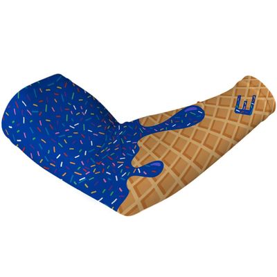 Elite Athletic Gear Ice Cream Compression Arm Sleeves - Youth & Adult Sizes - 13 Color Options - Sports & Fitness - Sold Individually (Royal, Adult S/M)