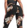 Shih Tzu Dog Workout Leggings for Women High Waisted Tummy Control Yoga Pants Soft Biker Pants M view 2