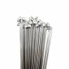 USYUHAIJUN 36 Pieces Electric Fit for Bicycle Spokes 304 Stainless Steel 12G Spokes Diameter 2.6 Mm Electric Bike Spokes J-Bend Length 55mm-112mm Range(Length 116mm) view 2