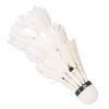 Badminton Ball, Badminton Equipment with Storage Bucket 3pcs White Goose Feather Badminton Foam Ball Heads for Professional Training and Amateurs view 1
