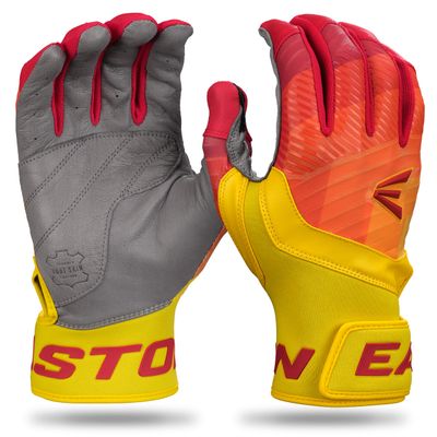 Easton | Adult Walk-Off Ethos Baseball Batting Gloves | Fire | L