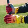 Easton | Adult Walk-Off Ethos Baseball Batting Gloves | Fire | L view 4