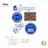 Desert Cactus Elizabeth City State University Sticker ECSU Vikings Sticker Vinyl Decals Laptop Water Bottle Car Scrapbook (T2-HBCU B) view 3
