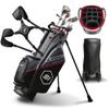 Emerald Isle 14 Way Full Length Divider Golf Bag Stand, Heavy Duty Carry Bag with Rain Hood, Multiple Pockets, Padded Handle and Strap, Lightweight Golf Bag for Men and Women view 1