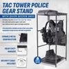 Guard The Line Tac Tower, Police Gear Rack with Biometric Safe, Vest Hanger view 2