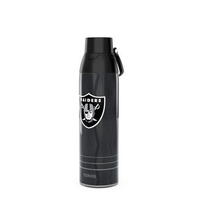 Tervis Venture Water Bottle NFL Las Vegas Raiders - Full Speed Triple Insulated Tumbler Travel Cup Keeps Drinks Cold & Hot, 26oz, Stainless Steel