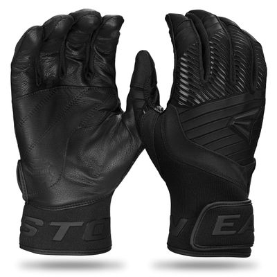 Easton | Youth Walk-Off Ethos Batting Gloves | Black/Black | Large