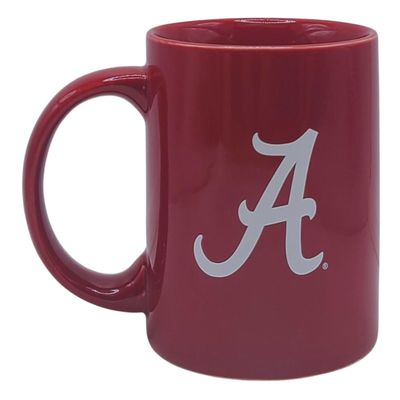 Logo Brands NCAA Rally Mug, 11oz Standard Size (Alabama Crimson Tide)