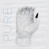 Easton | Youth Walk-Off Ethos Batting Gloves | White/White | Medium view 3