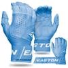 Easton | Adult MAV PRO Locked in Baseball Batting Gloves - White/Carolina Blue - X-Large view 1