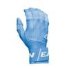 Easton | Adult MAV PRO Locked in Baseball Batting Gloves - White/Carolina Blue - X-Large view 2