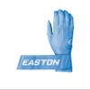 Easton | Adult MAV PRO Locked in Baseball Batting Gloves - White/Carolina Blue - X-Large view 4
