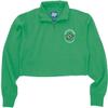 Dallas Stars NHL Officially Licensed Women's Cropped Quarter Zip Sweatshirt Left Chest, Large view 2