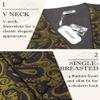COOFANDY Men Vest Tie Set 3PCS Paisley Floral Necktie Pocket Square Suit Vests Formal Dress Waistcoat, Golden Paisley, S view 3