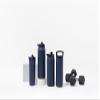 ZULU Base 18oz Kids Stainless Steel Water Bottle with 3 Lids- Straw, Chug, Twist | Double Walled and Vacuum Insulated Metal Thermos | Fits Car Cupholder, Built in Carry Loop, Dishwasher Safe, Navy view 2
