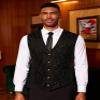 COOFANDY Halloween Suit Vest for Men Black Floral Victorian Vests Gothic Steampunk Waistcoat for Prom Party Tuxedo view 2