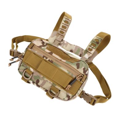 BELLIFFY Multi-functional Chest Bag for Outdoor Activities Fit Stylish Design Durable for Hiking and Running for Men and Women