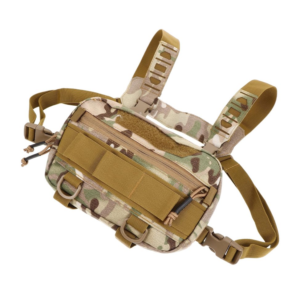BELLIFFY Multi-functional Chest Bag for Outdoor Activities Fit Stylish Design Durable for Hiking and Running for Men and Women