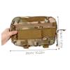 BELLIFFY Multi-functional Chest Bag for Outdoor Activities Fit Stylish Design Durable for Hiking and Running for Men and Women view 3