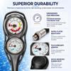 Blue Reef Nano 2 Gauge Console - 32" Hose - Made in Italy (White Dial) view 4