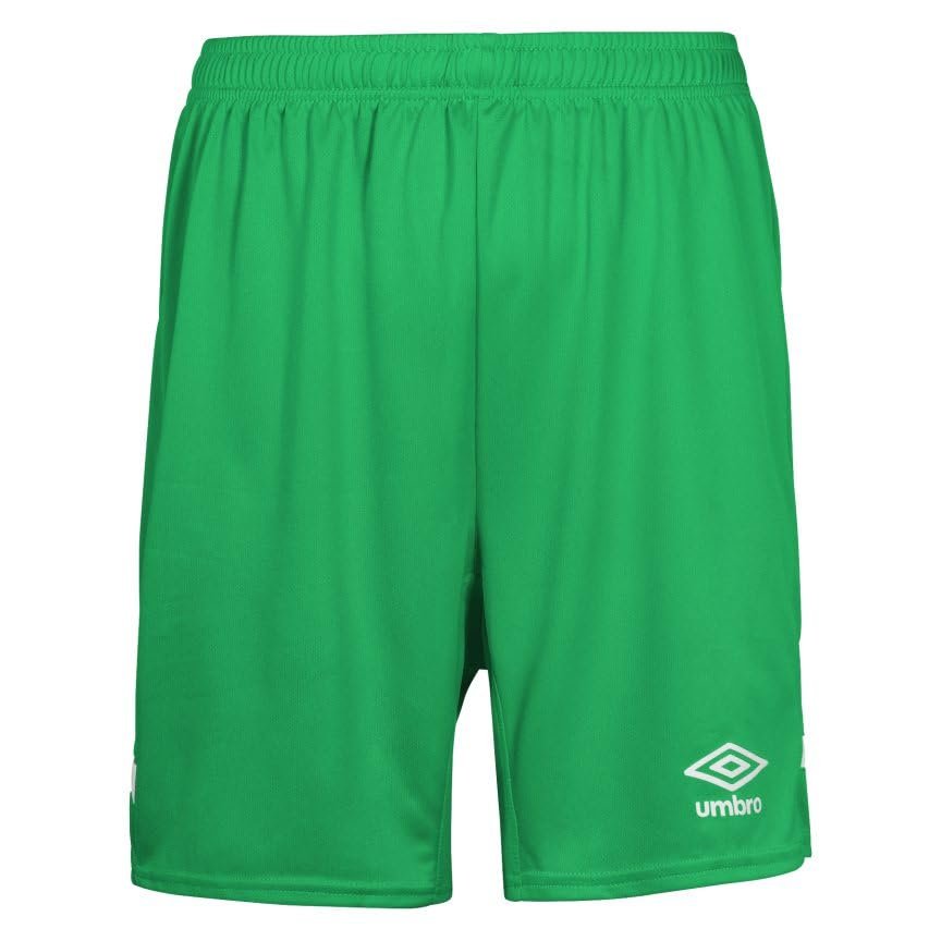 Umbro Youth Hilton Short, Emerald/White, Youth Medium