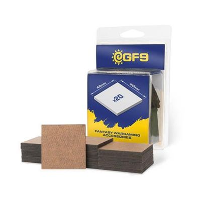 Gale Force Nine Square Bases - 40mm